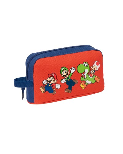 Thermische Snacktas Super Mario Mamma mia Rood Marineblauw 21,5 x 12 x 6,5 cm