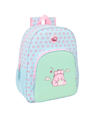 Rucksack Pembe The pink cat Multicolour 33 x 42 x 14 cm