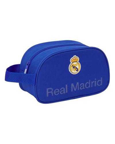 Nécessaire de Voyage Real Madrid C.F. Bleu Sportif 26 x 15 x 12 cm