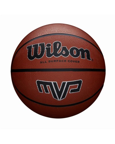 Balón de Baloncesto Wilson Mvp 295 Marrón Plástico (Talla 7)