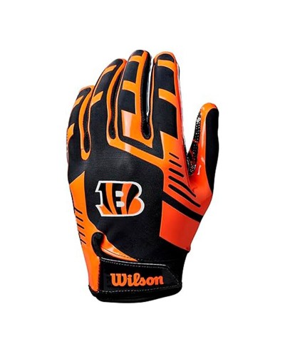 Guantes de receptor Wilson Ad Nfl Stretch
