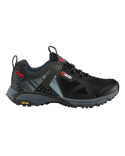 Trail-Laufschuhe für Damen +8000 Tabin Schwarz