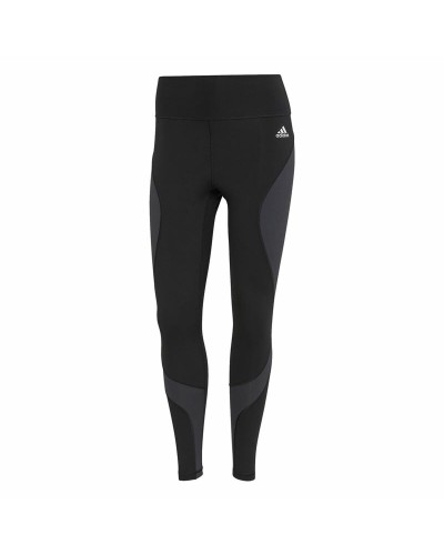 Sporthose Damen Adidas 7/8 Essentials Hiit Colorblock Schwarz
