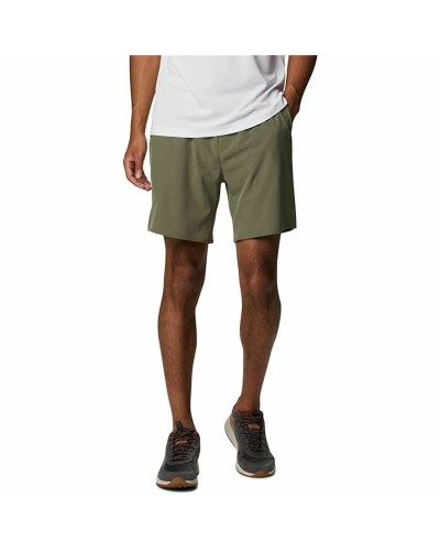 Pantaloni Corti Sportivi da Uomo Columbia Hike™ Giallo Cachi 7"