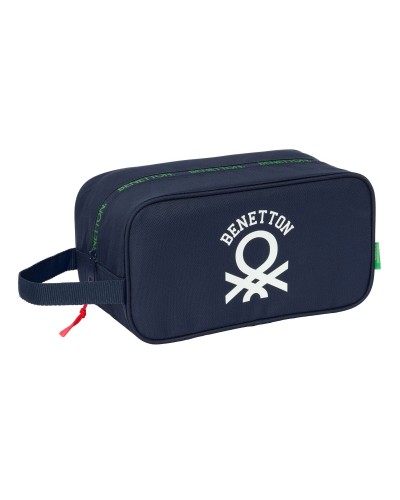 Reisschoenenrek Benetton Together Marineblauw 29 x 15 x 14 cm