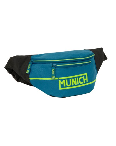 Sac banane Munich Land Noir Vert 23 x 12 x 9 cm