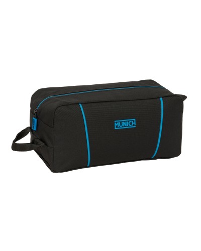 Reisschoenenrek Munich Road Blauw Zwart 34 x 15 x 18 cm