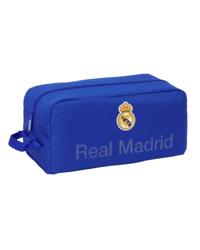 Scarpiera da Viaggio Real Madrid C.F. Azzurro 34 x 15 x 18 cm