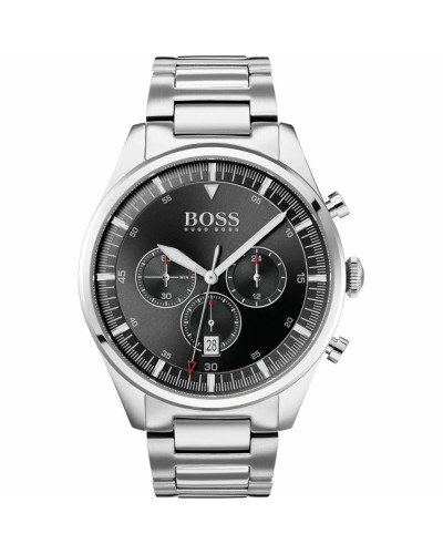 Horloge Heren Hugo Boss Zwart Zilverkleurig (Refurbished B)