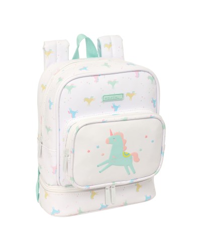 Cartable Safta Unicornio Beige 22 x 27 x 10 cm
