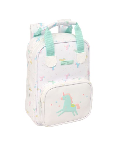 Schoolrugzak Safta Unicornio Beige 20 x 28 x 8 cm