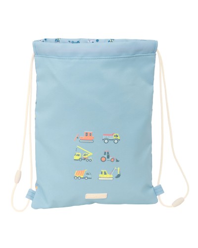 Bolsa Mochila con Cuerdas Safta Gruas 26 x 34 x 1 cm