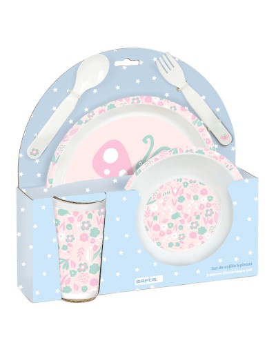 Kinderservies Safta Mariposa PVC