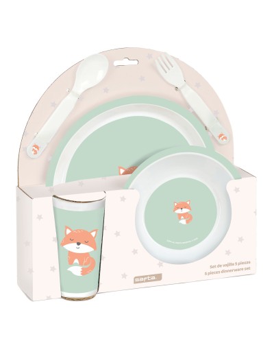 Kindergeschirr-Set Safta Zorrito PVC