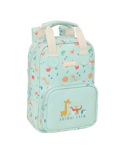 School Bag Safta Pandi Light Blue 20 x 28 x 8 cm