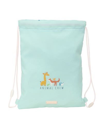 Sac à dos serré par des ficelles Safta Pandi Bleu 26 x 34 x 1 cm