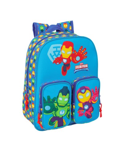 Zaino Scuola Iron Man Multicolore 26 x 34 x 11 cm
