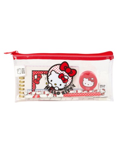 Fourre-tout Hello Kitty Rose 22,5 x 10,5 x 1 cm