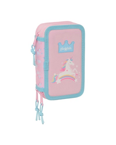 Necessaire Glow Lab Rosa 12,5 x 19,5 x 5,5 cm 37 Pezzi