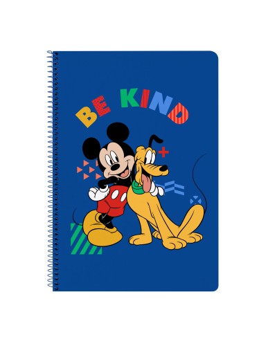 Ring binder Mickey Mouse Clubhouse Today Blue A4 21.5 x 31 x 1 cm