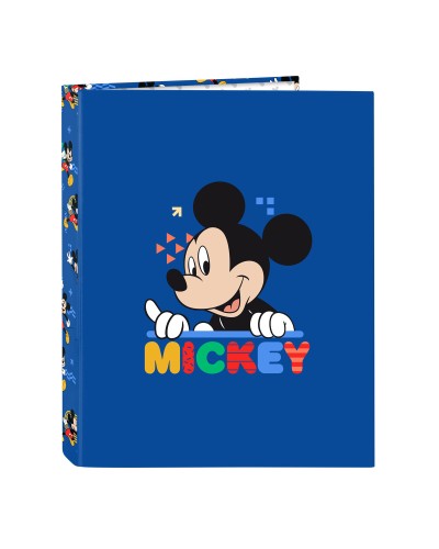 Rengaskansio Mickey Mouse Clubhouse Today Sininen A4 26.5 x 33 x 4 cm