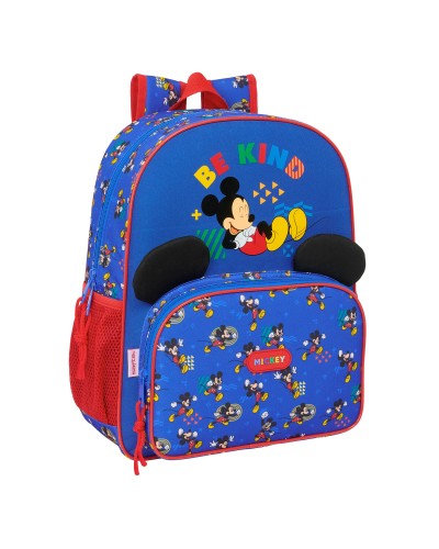 Zaino Scuola Mickey Mouse Clubhouse Today Azzurro 32 x 38 x 12 cm