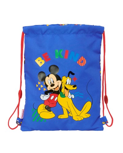 Rugtas met Koordjes Mickey Mouse Clubhouse Today Blauw 26 x 34 x 1 cm