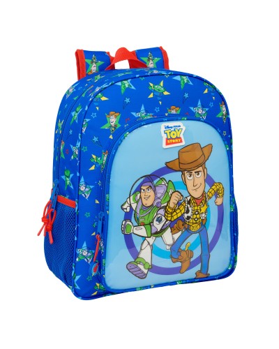 School Bag Toy Story Good vibes Blue 32 x 38 x 12 cm