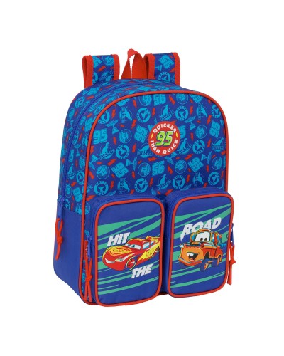 Zaino Scuola Cars Multicolore 27 x 33 x 10 cm