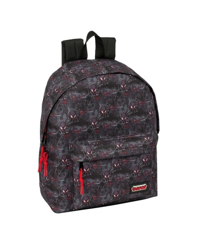School Bag Spider-Man Black 33 x 42 x 15 cm