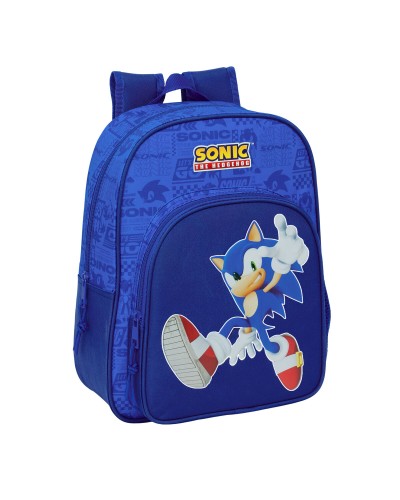 School Bag Sonic Blue 26 x 34 x 11 cm