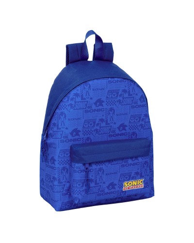 Cartable Sonic Bleu 33 x 42 x 15 cm