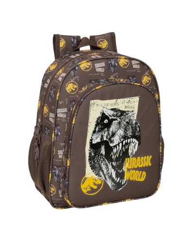 School Bag Jurassic World Brown 32 x 38 x 12 cm