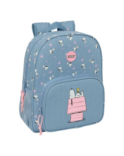 Mochila Escolar Snoopy 32 x 38 x 12 cm