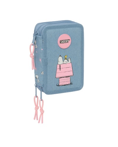 Necessaire Snoopy 12,5 x 19,5 x 5,5 cm 37 Pezzi