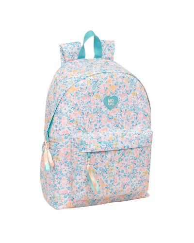 Schulrucksack Moos Fiori Bunt 31 x 43 x 13 cm