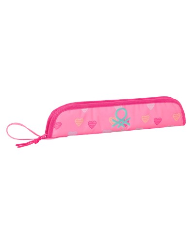 Tallenninlaukku Benetton Heart Pinkki 37 x 8 x 2 cm