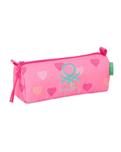 Allzwecktasche Benetton Heart Rosa 21 x 8 x 7 cm