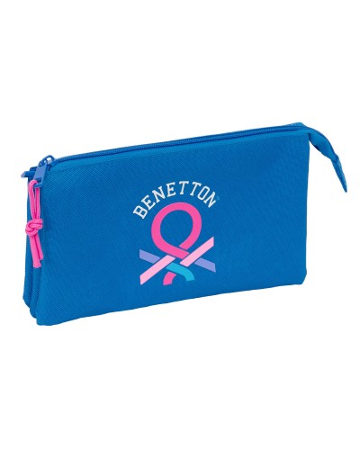 Fourre-tout Benetton Azulina Bleu 22 x 12 x 3 cm