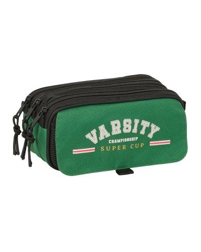 Necessaire BlackFit8 Varsity Nero Verde 21,5 x 10 x 8 cm