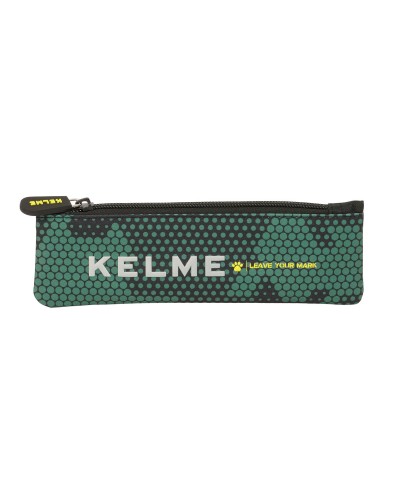 Portatodo Kelme Camo Negro Verde 20 x 6 x 1 cm