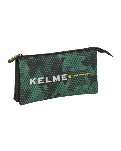 Bag Kelme Camo Svart Grön 22 x 12 x 3 cm