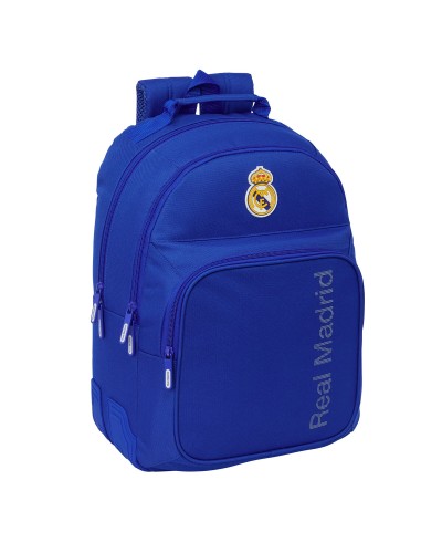 Mochila Escolar Real Madrid C.F. Azul 32 x 42 x 15 cm