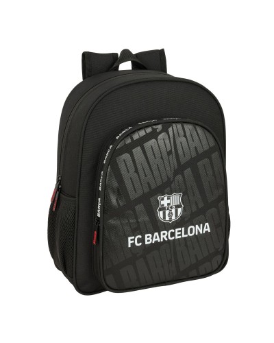 Skolryggsäck F.C. Barcelona Svart 32 x 38 x 12 cm