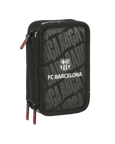 Portatodo F.C. Barcelona Negro 12,5 x 19,5 x 5,5 cm 37 Piezas