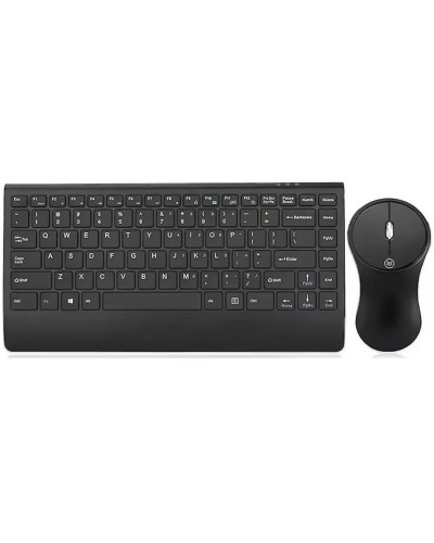 Tastiera e Mouse Wireless Urban Factory BATERIAS RECARGPERP Spagnolo Qwerty in Spagnolo