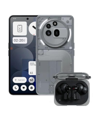 Smartphone Nothing A10400167-BUNDLE 12 GB RAM 256 GB Weiß Grau