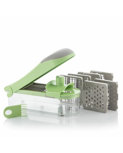 Coupe-Légumes, Râpe et Mandoline avec Recettes et Accessoires 7 en 1 Choppie Expert InnovaGoods V0103134 (Reconditionné B)