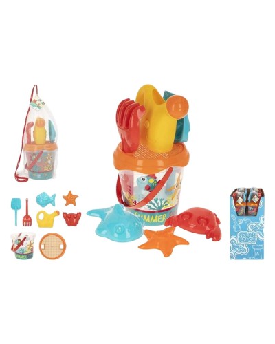 Set de Juguetes de Playa Colorbaby 18 cm