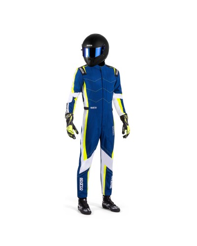 Combinaison Racing Sparco K48 KERB L Jaune Bleu